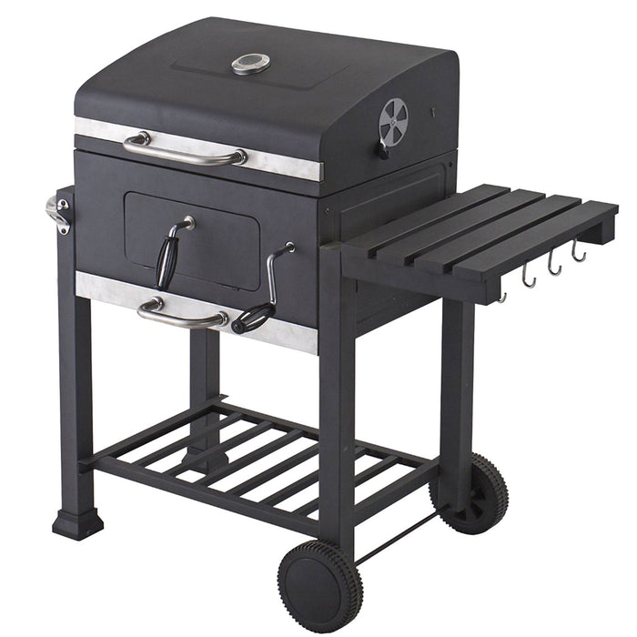 Barbecue à charbon de bois REVO Faro – Élégance et convivialité au jardin