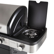 Barbecue gaz Majorque XL – 4 brûleurs 14,5 kW avec desserte
